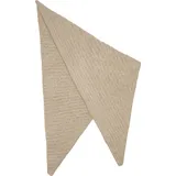 S.Oliver - Triangel-Schal mit Strickmuster, Damen, braun, 1
