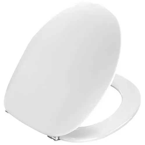 Pressalit WC-Sitz 2000 inkl. B13 Universalscharnier 124000-B13999, Badkeramik, weiß