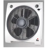 FM Calefacción Grupo FM BF4 30 cm Tischventilator Schwarz/Weiß