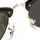 Ray Ban Clubmaster RB3016 W0365 51-21 polished black on gold/green