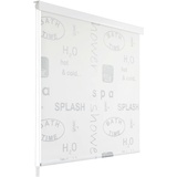 vidaXL Duschrollo 160x240 cm Splash-Design