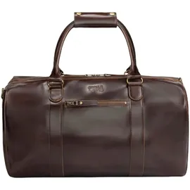 Buckle & Seam Reisetasche Willow Blu Weekender Brown