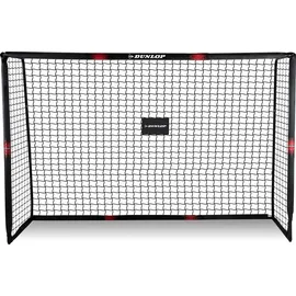 Dunlop Fußballtor Schwarz/Rot 240 x 160 x 85 cm