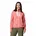 Full Zip Fleece Damen Rollkragenpullover rot XS