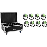 Eurolite Set 8x LED IP PAR 7x10W RGBL Spot