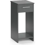 Vicco PC-Schrank Beistellschrank Computerschrank Odin Anthrazit Schublade PC-Fach