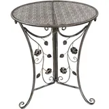 Garden Pleasure Pinatubo Gartentisch Ø 60 x 71 cm Bronze