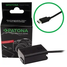 PATONA Premium USB-C Akku-Adapter NP-FW50