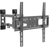 Kalb Material Für Möbel Multifunktional schwenkbar neigbar TV Wandhalterung - Eckmontage Wandversatzmontage Nischenmontage