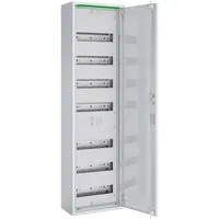 ABN Feldverteiler AP T:160mm mit Volltür 1x7-reihig Komplettschrank REG