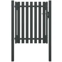 vidaXL Gartentor 1 x 1,5 m anthrazit