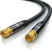 Primewire SAT-Kabel, Koax, F-Stecker, Premium HDTV SAT Koaxialkabel, 4fach