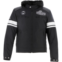 Helstons Revolte Motorrad Textiljacke, schwarz, Größe L für Männer