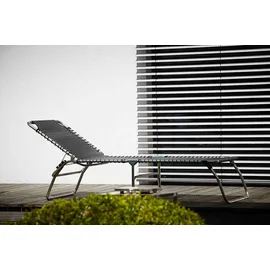 jan kurtz Fiam Amigo XXL Dreibeinliege 207 x 75 x 40 cm schwarz klappbar