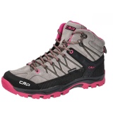 CMP Kids Rigel Mid Trekking Shoes Wp, Fuxia, 39,