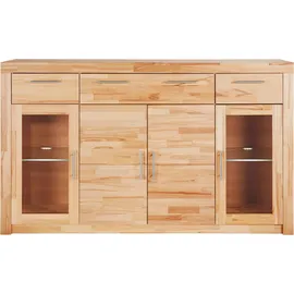 vogl möbelfabrik »Toronto« opt. Glastüren, teilmassiv, Rahmenoptik, Made in Germany