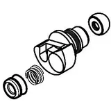 Hansgrohe Verteiler Axor Montreux Wannenarmatur Aufputz