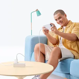 Baseus PicoGo GaN Ladegerät 45W EU Weiß