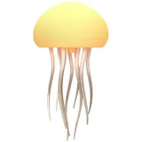 Fanysdsi Quallen Lavalampe, LED Fantasy Quallenlampe, Sprachgesteuerte Leuchtende Jellyfish Lampe, Wiederaufladbar, Touch-Schalter, RGB-Farbverlauf, Dekorative Atmosphärenbeleuchtung