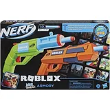 Nerf Roblox Jailbreak Waffenkammer Blaster 2-Pack F2479 10 Elite Darts Soft Guns