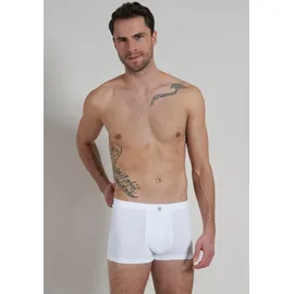 Bugatti Boxershorts unifarben weiß L 3er Pack