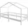 roba Hausbett 90 x 200 cm Holz massiv weiß