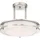 Westinghouse Dimmbare LED Deckenleuchte Lauderdale 30 cm Nickel