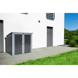 Westmann Mülltonnenbox ISBS-T2D 240 l anthrazit/lichtgrau