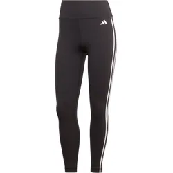 adidas TRAIN ESSENTIALS 3-STREIFEN Tights Damen in black, Größe M - schwarz