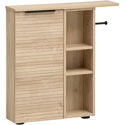 Tchibo - Nischenschrank »Mads« - 71x17x74cm - schwarz - Papier / Metall / Kunststoff
