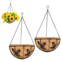 duohereshui Blumenampel Kokos 10 inch