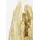 Kare DESIGN Vase Feathers 80 cm Polyresin Gold S (Small)