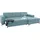 OTTO products Eckcouch Polyester 2-Sitzer Blau