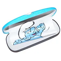 süßes Brillenetui für Kinder | Schlümpfe - Smerfy inkl Microfasertuch