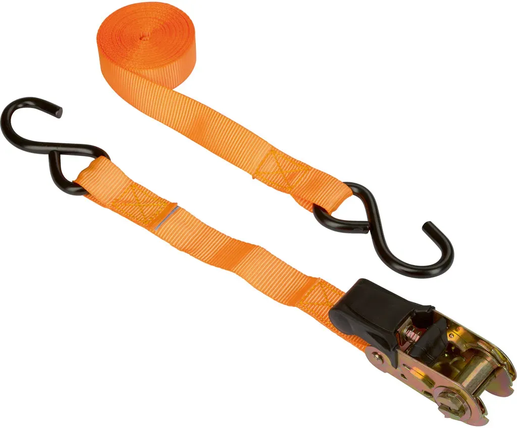 Ratschenzurrgurt 4er-Set - orange