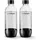 Sodastream Tritan-Flasche 2 x 1 l schwarz