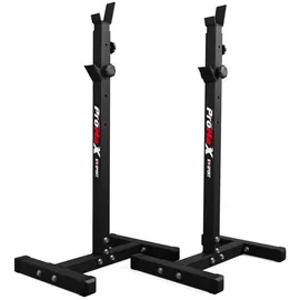 K-Sport Langhantelablage Rot/Silberfarben