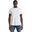 Ribbed Kurzarm-T-Shirt White XS