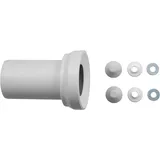 CONMETALL MEISTER CORNAT Wand-WC-Anschluss-Stutzen DN90, 180 mm, CKAST90180