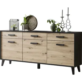 HOMETREND Sideboard Artona Kommode, Breite 186 cm