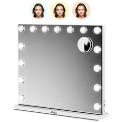 Hollywood Spiegel - 58x48cm - Weiß - PRE-ORDER