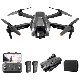 Mingfuxin Faltbare Drohne mit Kamera für Anfänger, RC Quadcopter Drohne mit App WIFI FPV Live-Video, Höhenhaltung, Headless-Modus One-Key-Abheben Landung für Erwachsene Kinder