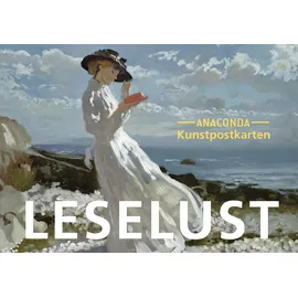 Anaconda Postkarten-Set Leselust