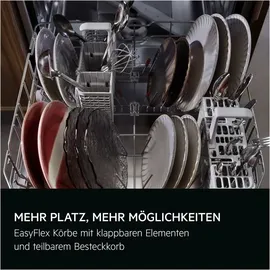 AEG GU7200A1SFM Unterbau-Geschirrspüler (Unterbaugerät, 820 mm, Weiß)