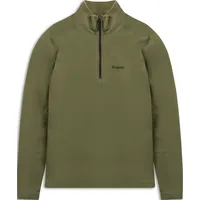 Bergans Herren Midtli Half Zip Pullover (Größe S, oliv)