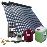 Solarpaket SUNEX mit 2x Rohrenkollektoren HP30 Heat Pipe, 9,78m2, ohne Speicher