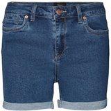 Vero Moda Jeans-Shorts Luna in Mittelblauer Waschung-M