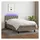 vidaXL Boxspringbett 80 x 200 cm Taupe