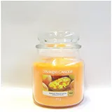 Yankee Candle Mango Peach Salsa mittelgroße Kerze 411 g