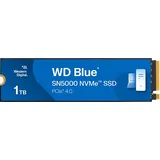 Western Digital WD. Blue® SN5000 NVMeTM PCIe® Gen4, 5.150 MB/s Lesen, 4.900 Schreiben, 600 TBW SSD, 1 TB SSD M.2 via PCIe, intern